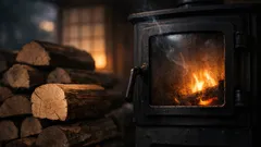 薪ストーブが煙い原因は薪かも 乾いた薪を道具なしで見分ける7つのコツ