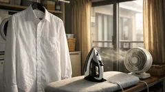 シャツの襟シワが取れない原因は生乾きかも 朝のアイロンを失敗しないコツ