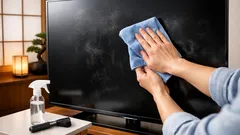 テレビ画面の掃除はこれだけでOK 失敗しにくい手順とNG集