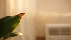 冬の観葉植物がカリカリになる原因は乾燥だった 霧吹きと湿度対策の正解