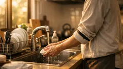 袖まくりが落ちない2つのコツ、水仕事のイライラを今日で終わらせる